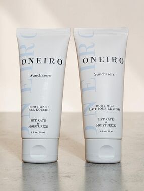 Oneiro  Sunchasers Bath Milk And Body Wash Set Refreshing & Moisturizing NEW